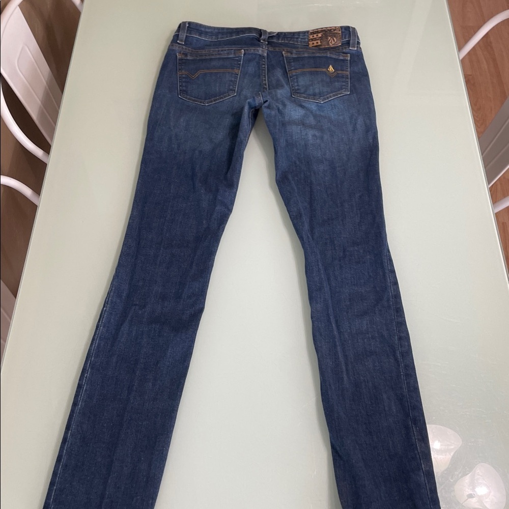 Women’s Juniors Genuine Volcom Brand Blue Jeans